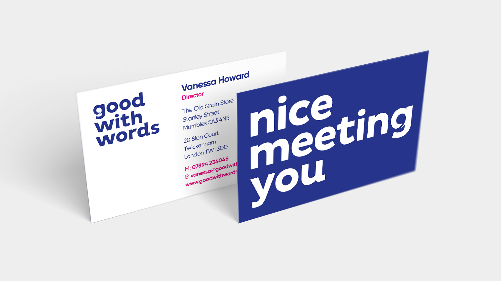 Good With Words Business Cards