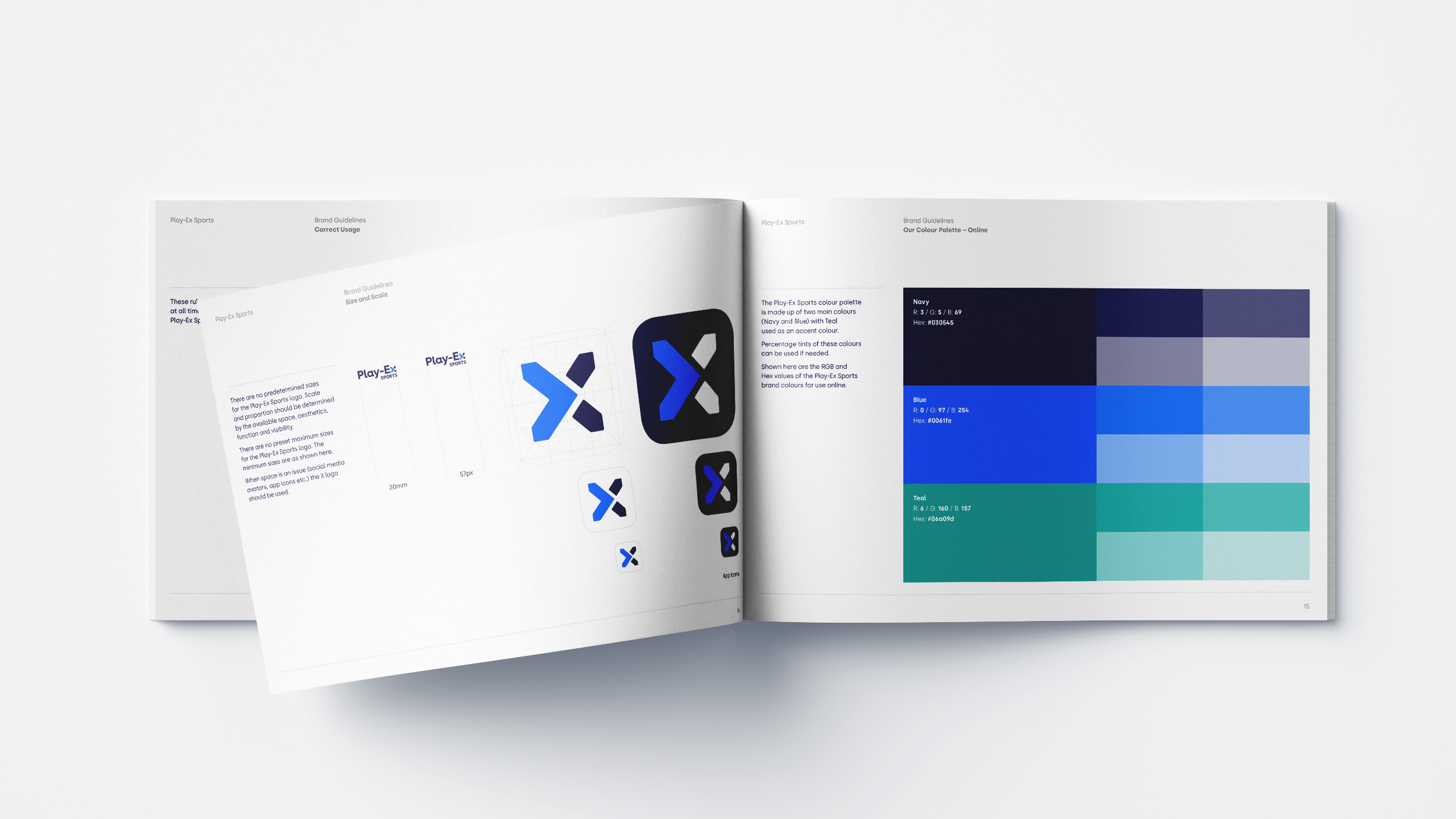 Play-Ex Sports Brand Guide