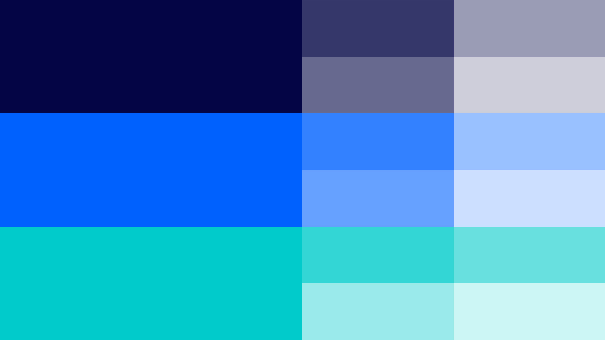Play-Ex Sports Colour Palette