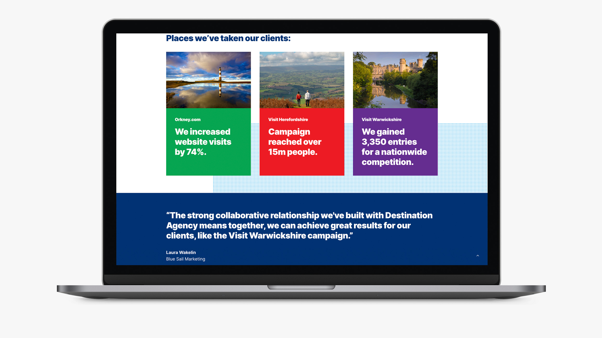 The Destination Agency Website