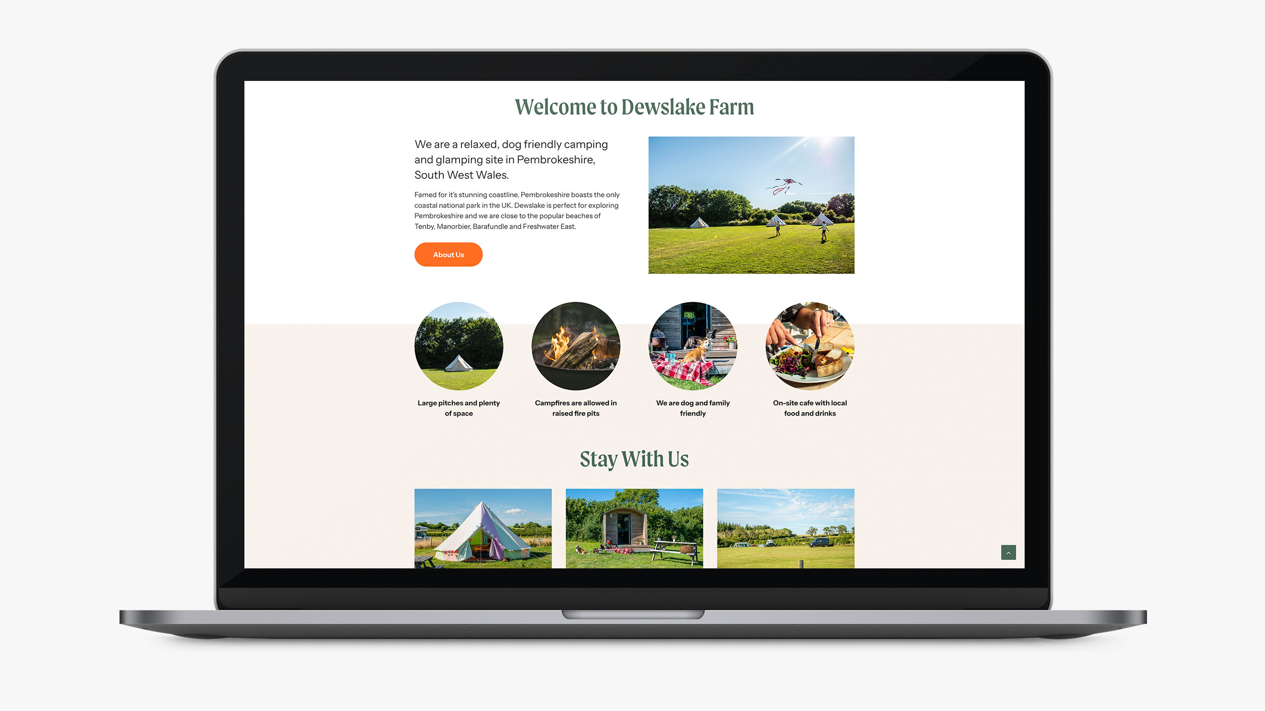 Dewslake Farm About Us Webpage