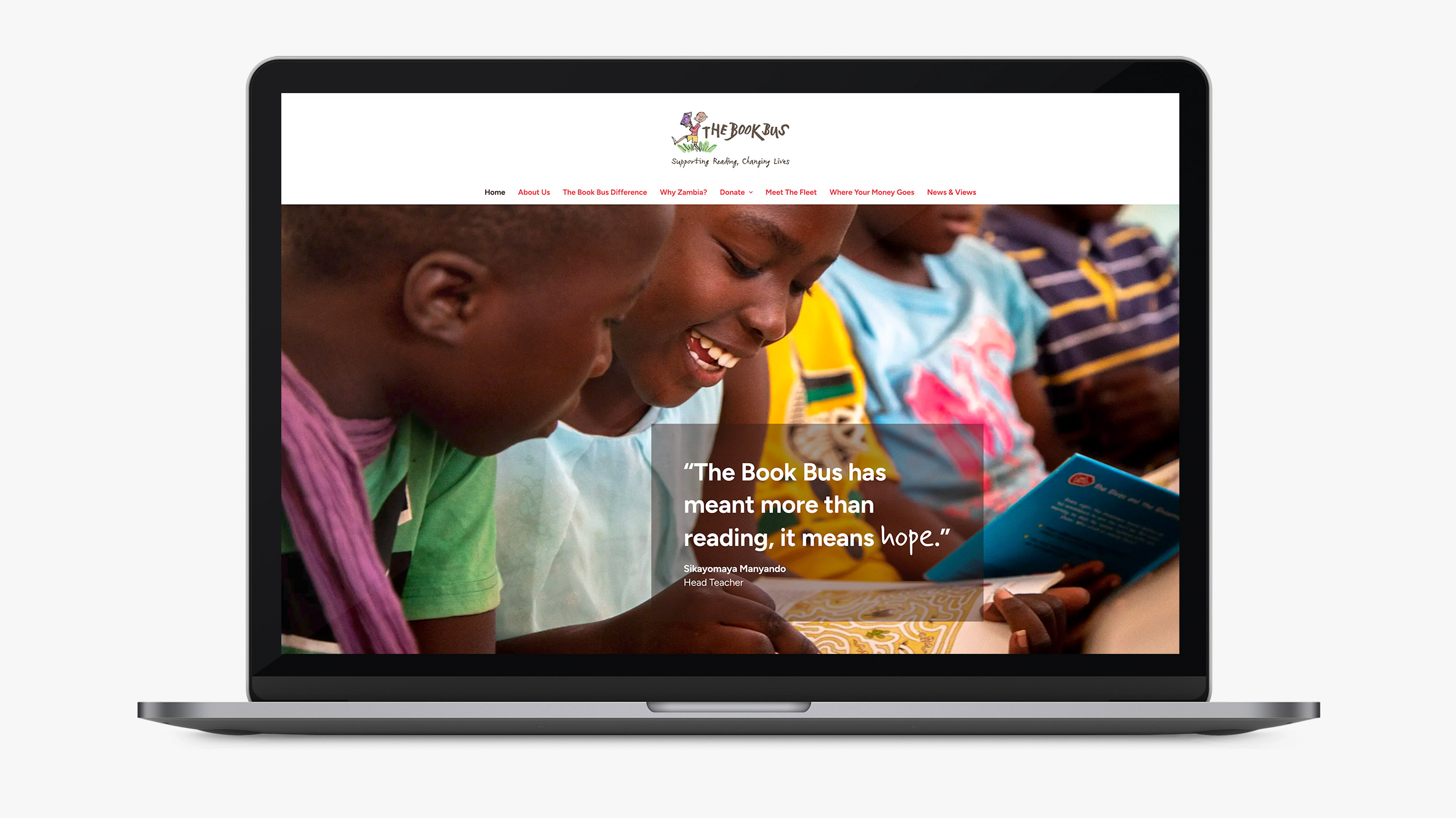 The Book Bus Website