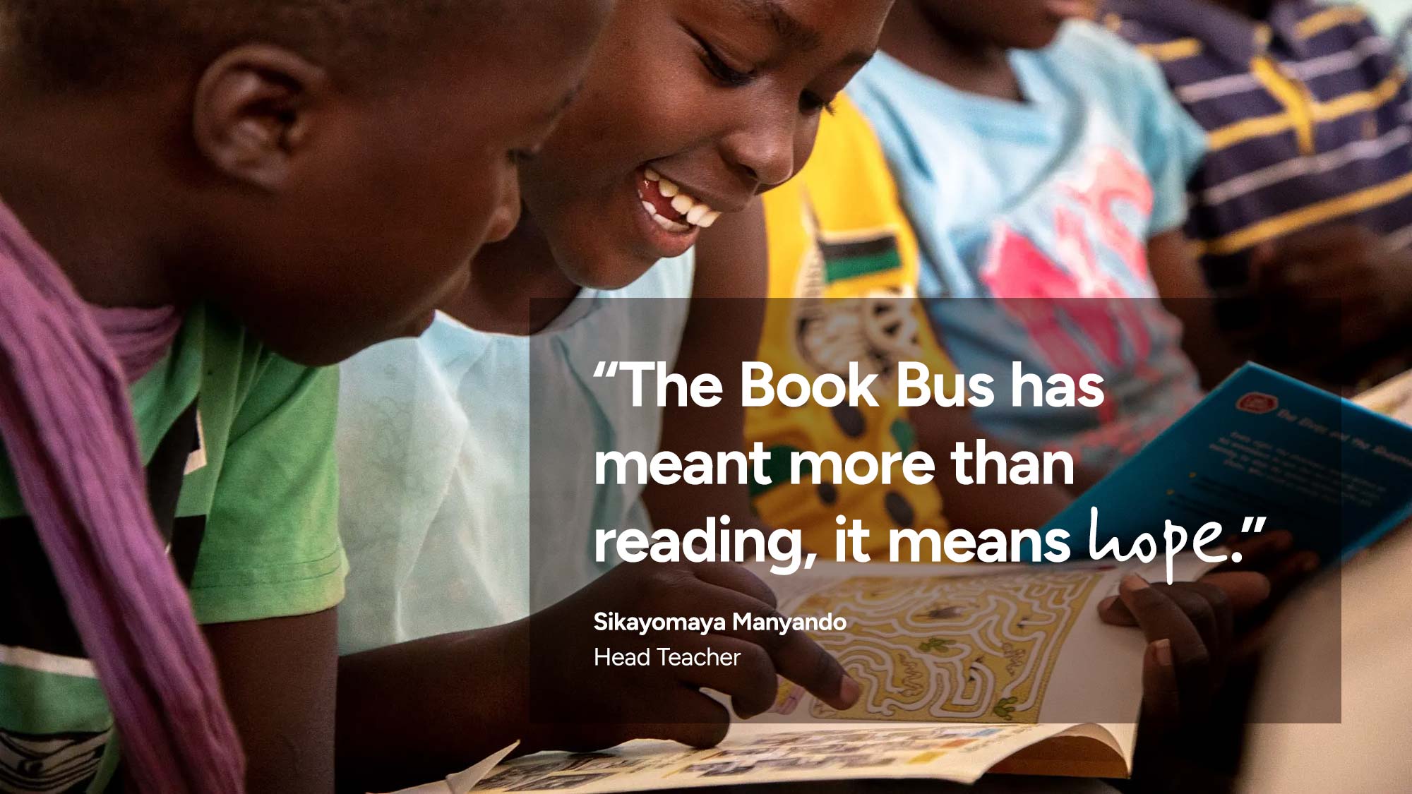 The Book Bus Website Banner Image
